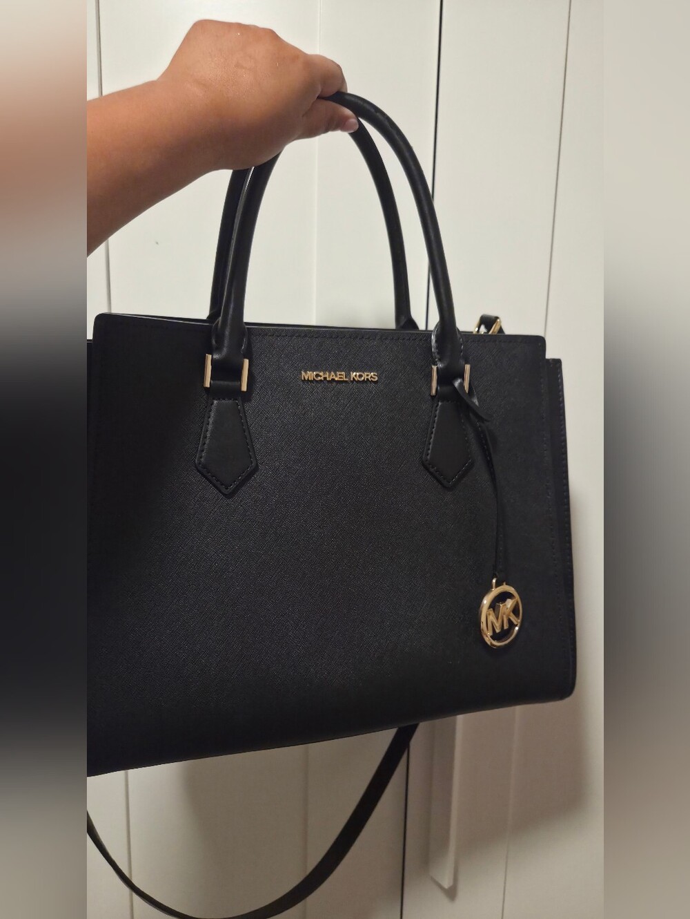 Michael Kors Black Saffiano